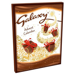 Продуктови Категории Шоколади  Galaxy Коледен календар 110 гр.